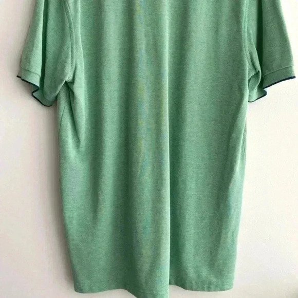 Brooks Brothers 346 Solid Piquè Green Slim Fit Polo, Size Large - Picture 12 of 15